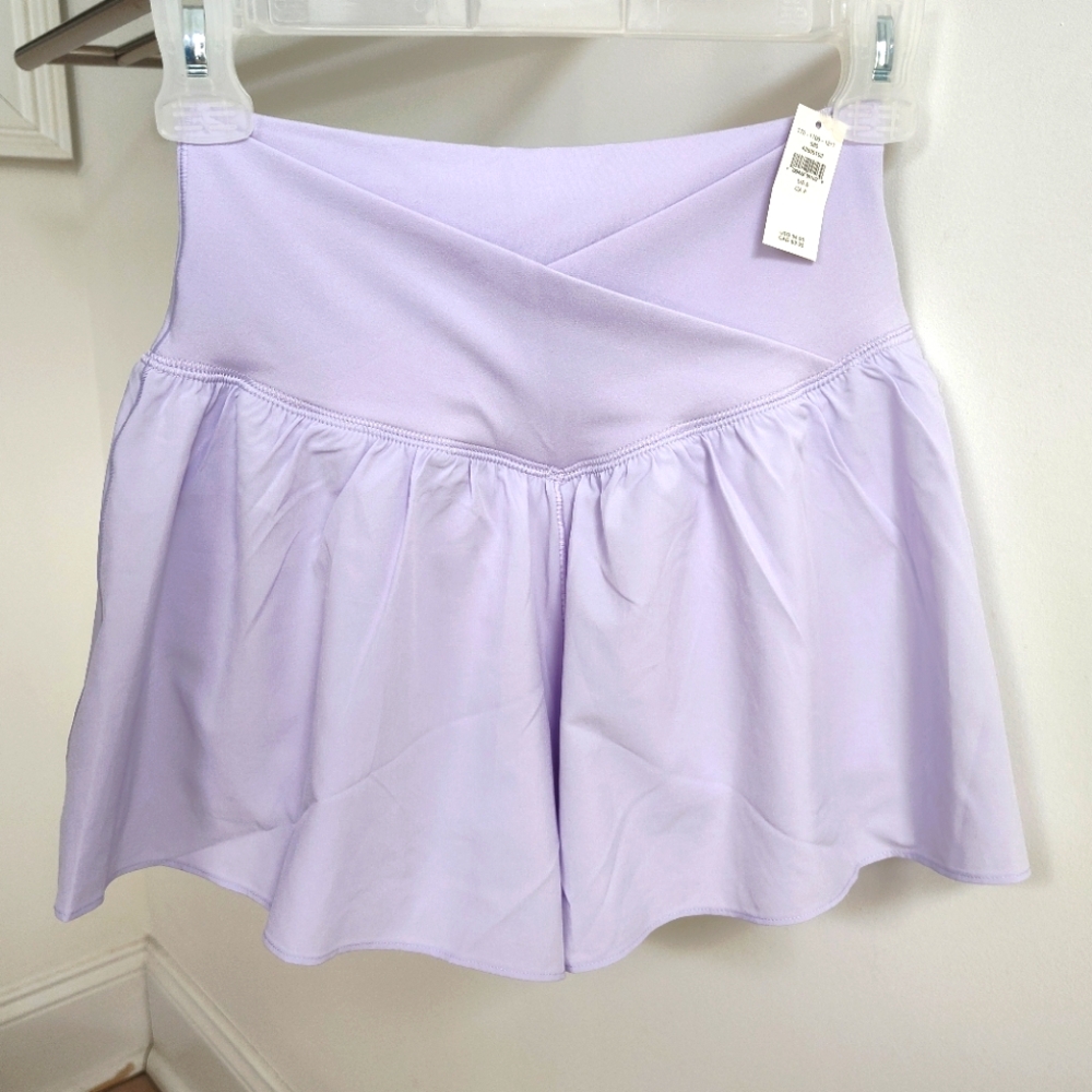 XS,S: Aerie Crossover Flowy Stretch Shorts - Picture 6 of 7